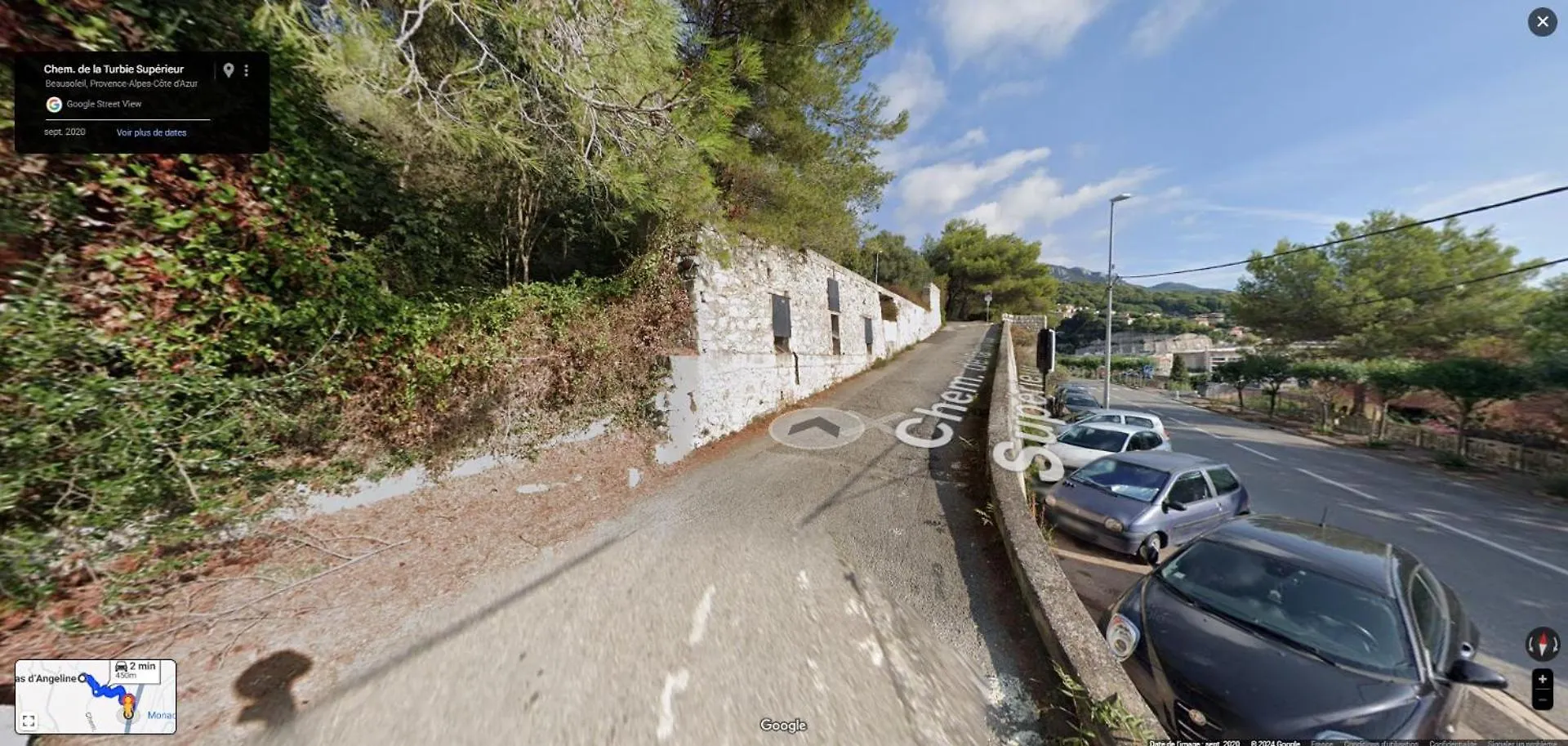 Le Mas D'Angeline, Vue Mer, Jardin Commun, Parking, Voiture Requise, 10 Min En Voiture De Monaco, Route Etroite, Pente Raide, Croisement Limite, Sea View, Shared Garden, Parking, Car Required, 10 Min Drive From Monaco, Narrow Steep Road, Limited Pass Beausoleil 0*,  Francia
