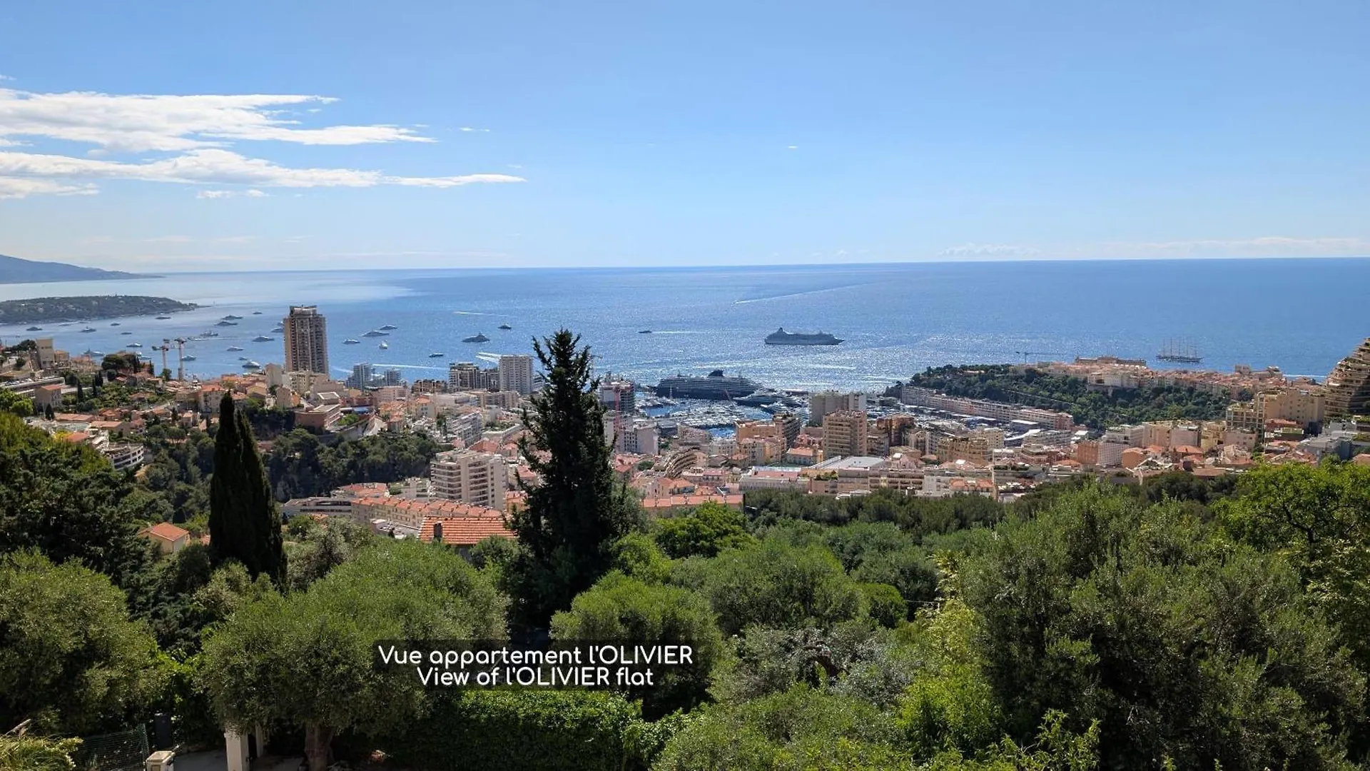 Le Mas D'Angeline, Vue Mer, Jardin Commun, Parking, Voiture Requise, 10 Min En Voiture De Monaco, Route Etroite, Pente Raide, Croisement Limite, Sea View, Shared Garden, Parking, Car Required, 10 Min Drive From Monaco, Narrow Steep Road, Limited Pass 보솔레이